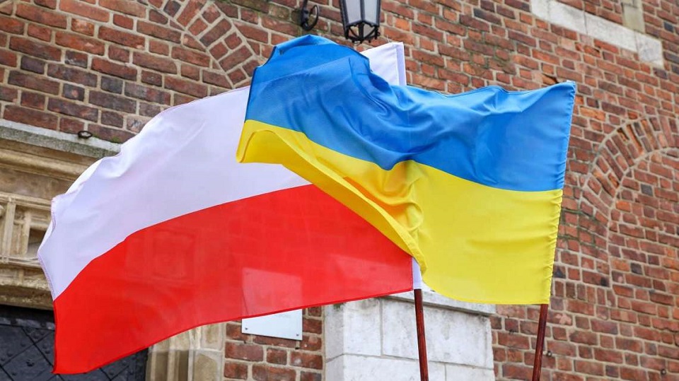 flaga Polski i Ukrainy