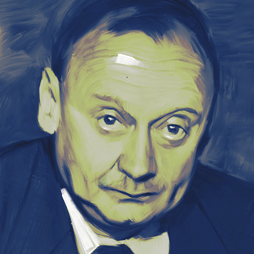 Portret Stefana Kisielewskiego