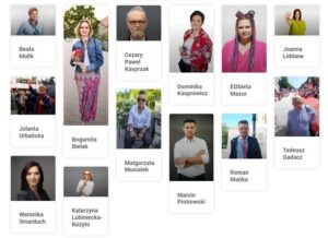 Zdjęcia kandydatów do Sejmu, którzy startują jako Obywatelskie Jedynki